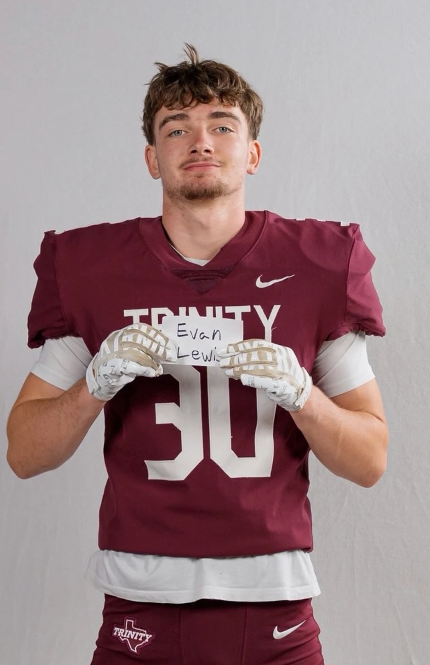 Evan Lewis, DB, Trinity University