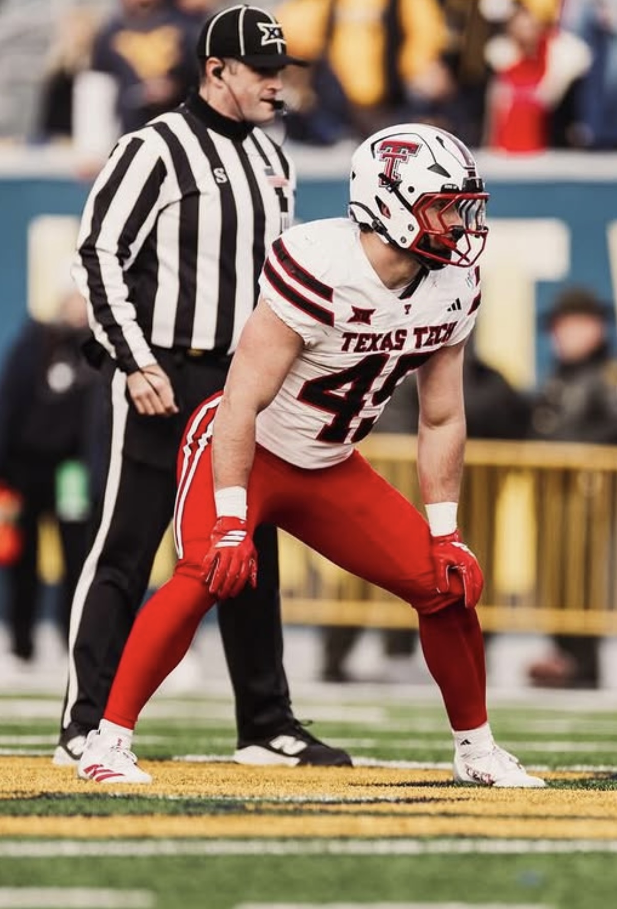 Brock Golwas in a Texas Tech uniform